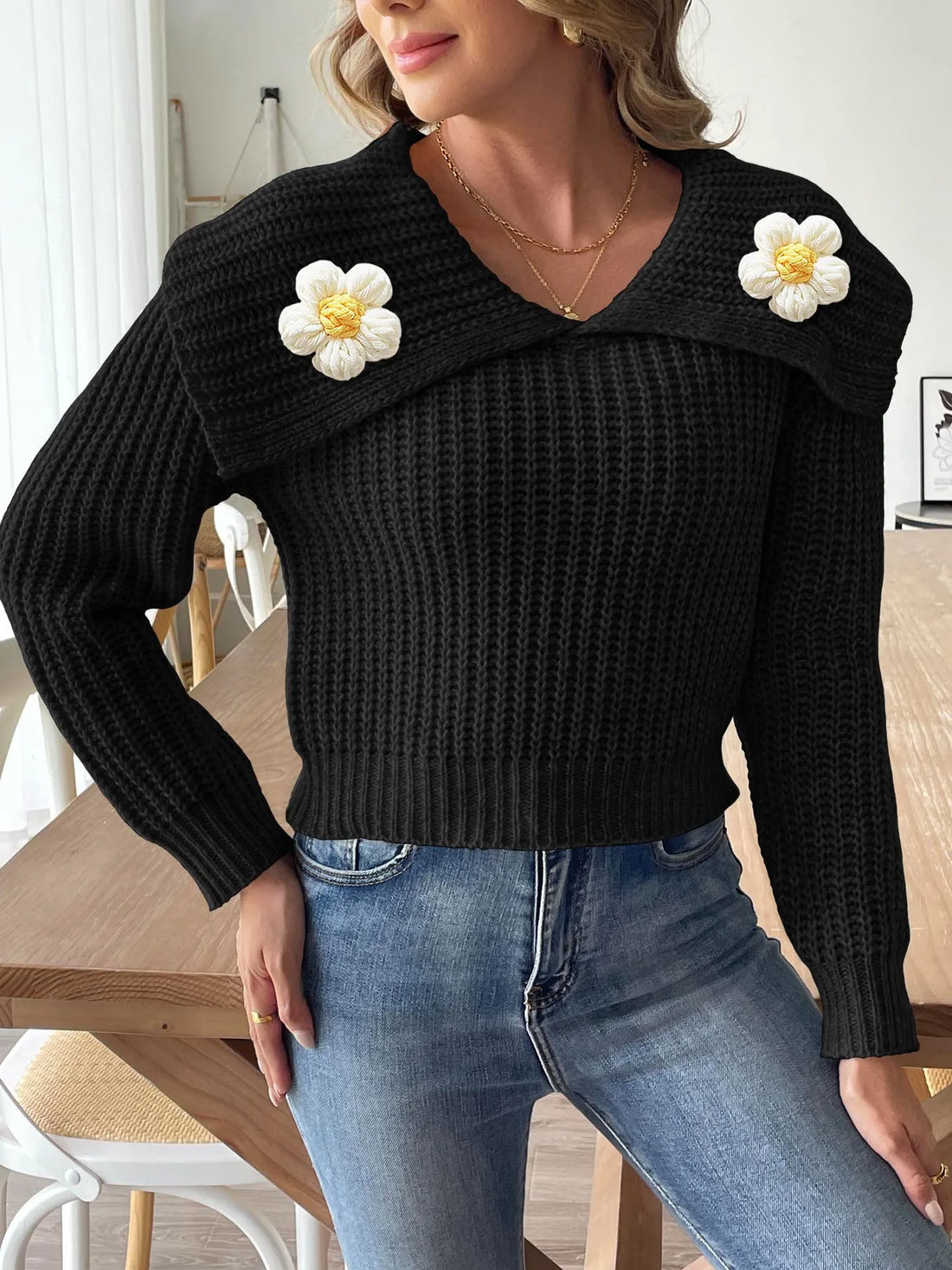 Flora Patchwork Sweater