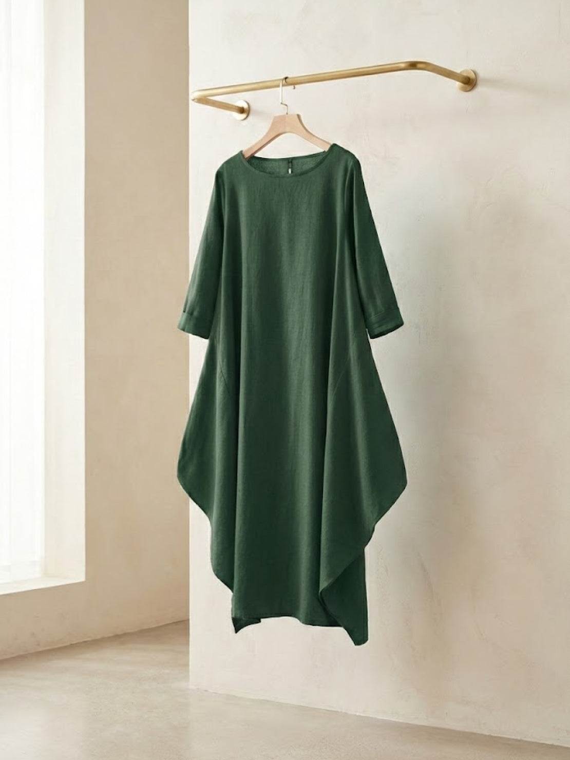 Elke – Oversized Boho Kaftan Maxi Dress