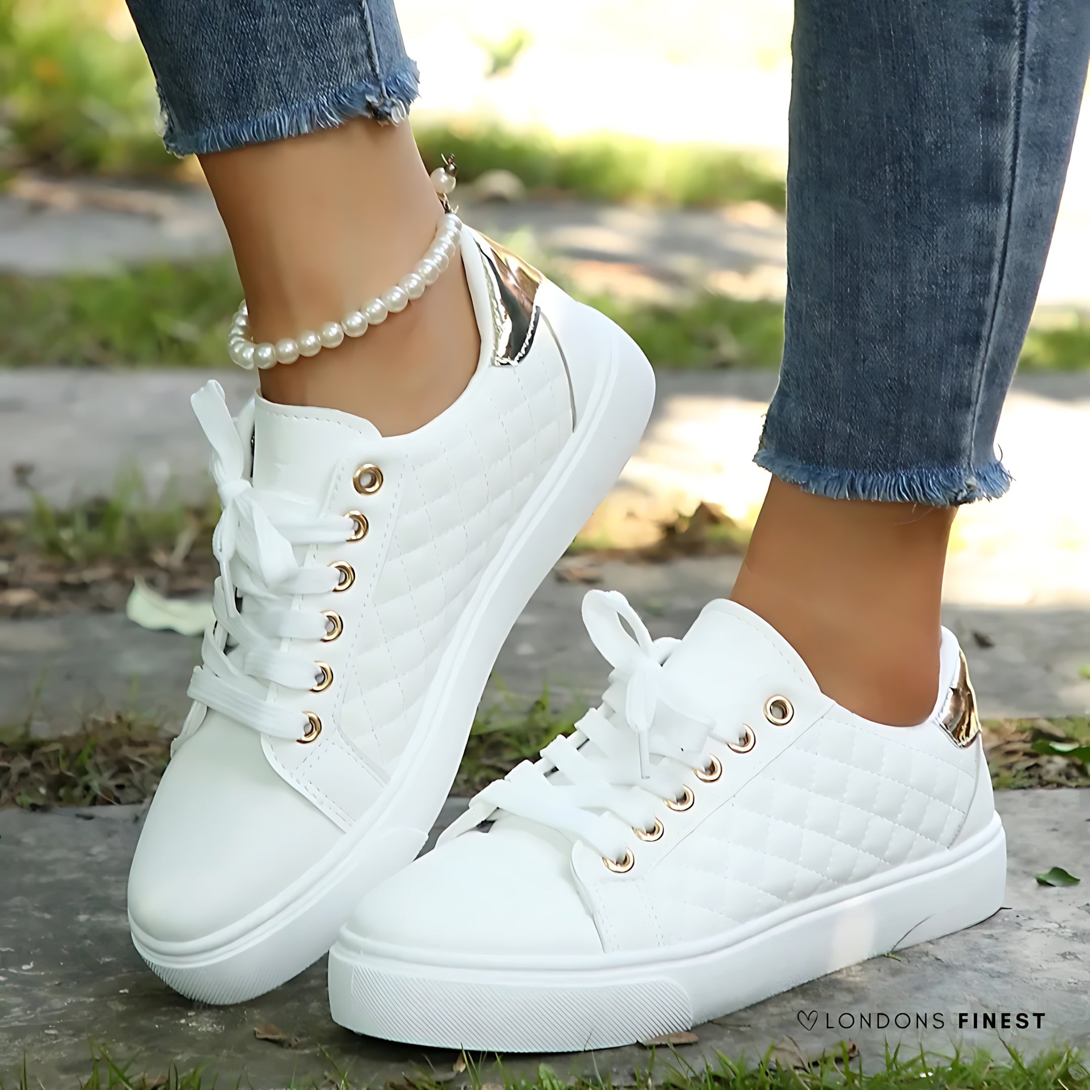 Fiona – Lace Up Low Top Sneakers