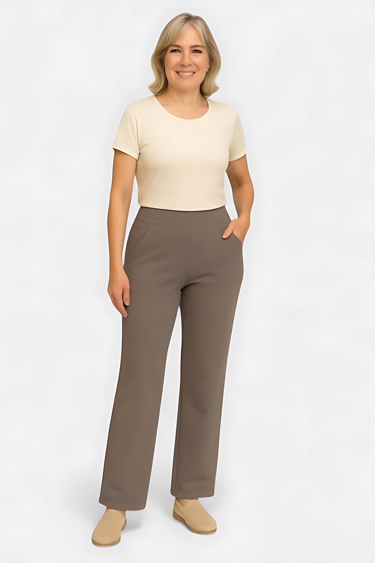 Noelle – High Waist Relaxed Wide Leg Pants